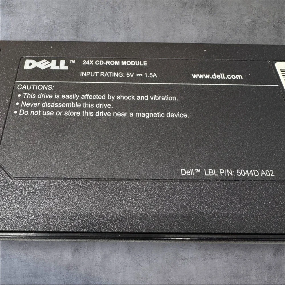 Dell 24X CD-ROM Module LBL P/N 5044D A02‎ Replacement